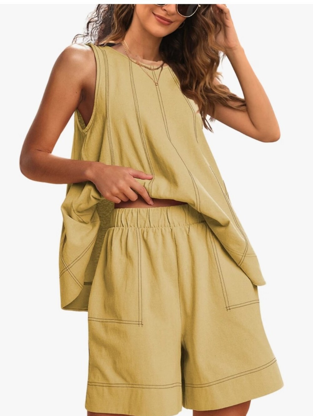 NWT Two-Piece Tank & Shorts Set